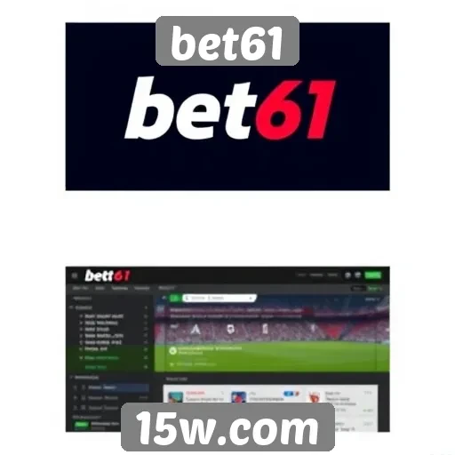 Apostas esportivas no site bet61 em destaque